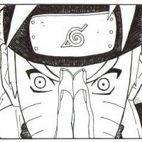 Naruto soustředí čakru